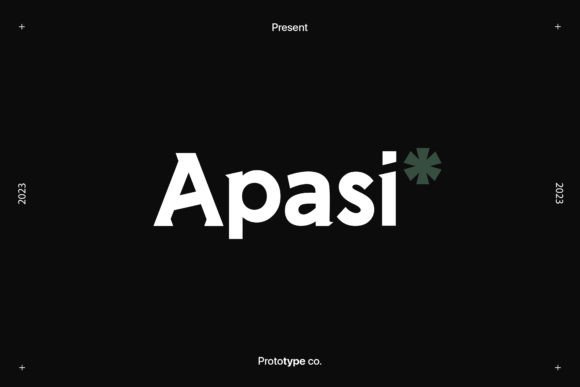 Apasi: A Display Typeface That Makes Your Brand Look Instantly Polished