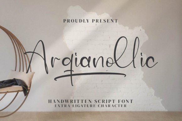 Arqianollic: A Handwritten Font That Elevates Real Small Business Branding