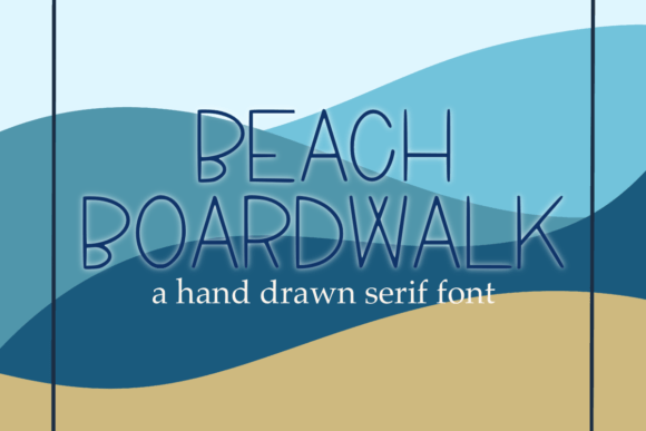 Beach Boardwalk: A Clean Sans Serif Typeface for Modern Web Design