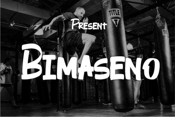 Bimaseno: A Modern Script Typeface for Editorial Elegance