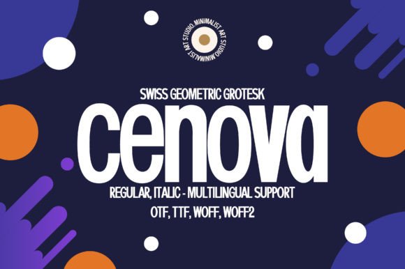 Cenova: A Clean Sans Serif Font for Professional Branding