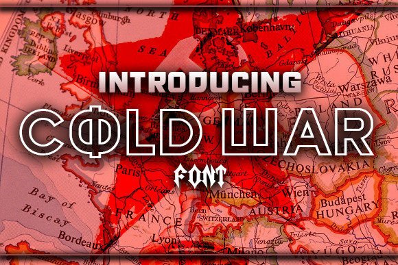 Cold War Font: A Bold Display Typeface for Modern Web Design