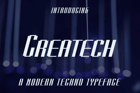 Createch: A Display Font That Feels Like Home