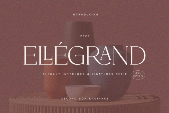 Ellegrand: A Serif Font That Feels Like a Quiet Moment of Clarity