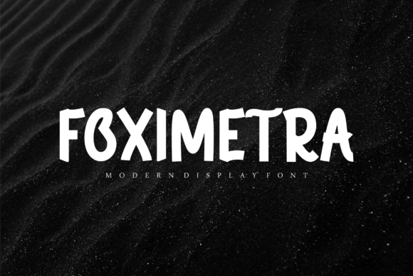 Foximetra: A Bold Display Font for Scroll-Stopping Brand Content