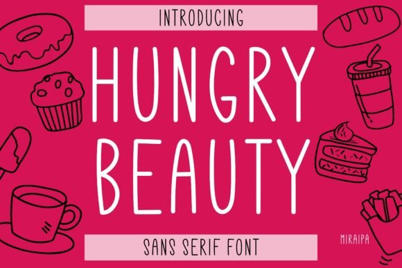 Hungry Beauty: A Modern Sans Serif Font for Brand Clarity