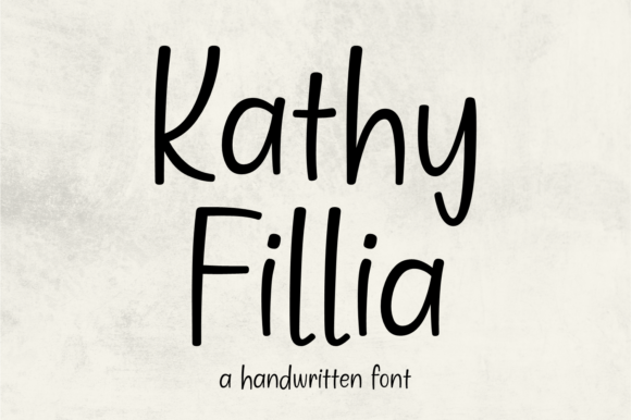 Kathy Fillia: A Clean, Confident Script Font for Digital Brands