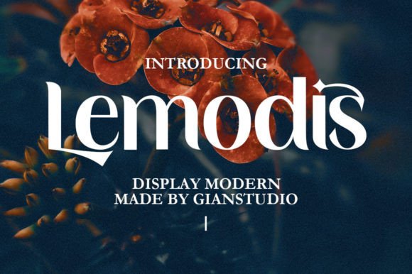 Lemodis: A Modern Display Font for Digital Design