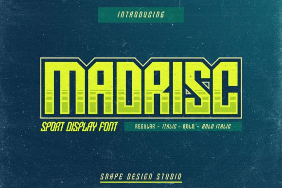 Madrisc: A Display Font with Quiet Confidence
