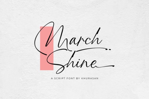 March Shine: A Thoughtful Script Font for Editorial Calm