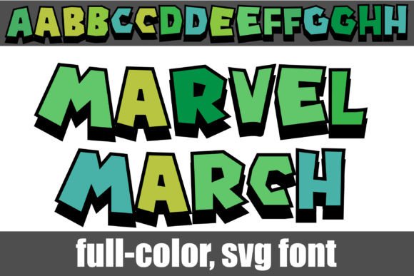 Marvel March: A Color Font That Makes St. Patrick’s Campaigns Pop