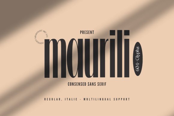 Maurili: A Refined Sans Serif for Brand Identity Work