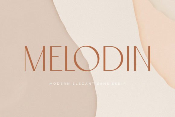 Meet Melodin: A Luxury Sans Serif Font for Digital Design