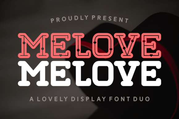 Melove: A Clean, Bold Slab Serif for Small Business Branding
