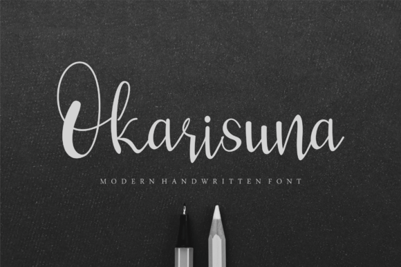 Okarisuna: A Modern Handwritten Font That Elevates Real Small Business Branding
