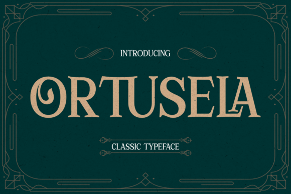 Ortusela: A Modern Serif Font for Scroll-Stopping Brand Content