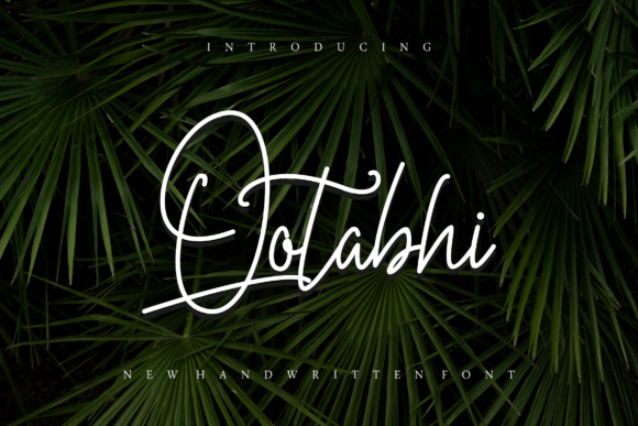 Qotabhi Font: A Modern Handwritten Typeface for Digital Branding