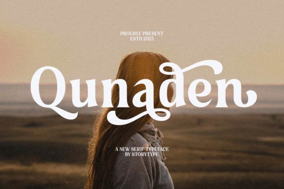 Qunaden: A Display Font That Earns Its Space