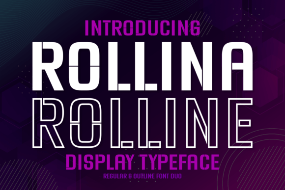 Rollina Rolline: A Display Font That Earns Its Space