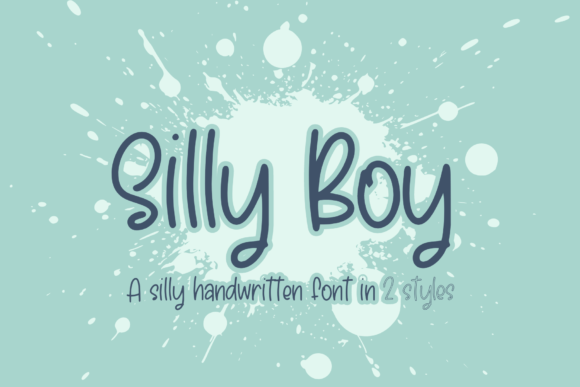 Silly Boy: A Modern Script Font for Editorial Design