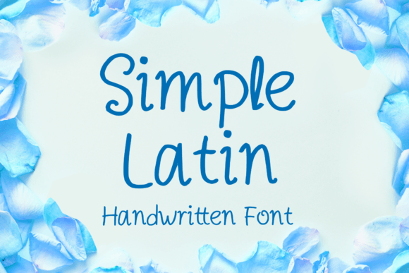 Simple Latin: A Modern Script Font for Clean Digital Branding