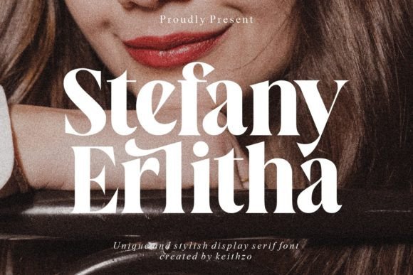 Stefany Erlitha: A Serif Display Font That Elevates Real Small Business Branding